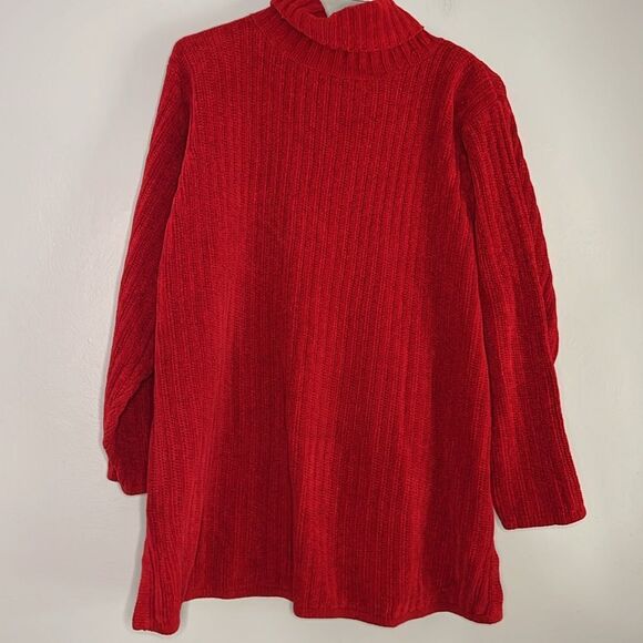 Vintage Express Tricot chunky ribbed knit acrylic sweater size large - Picture 3 of 5